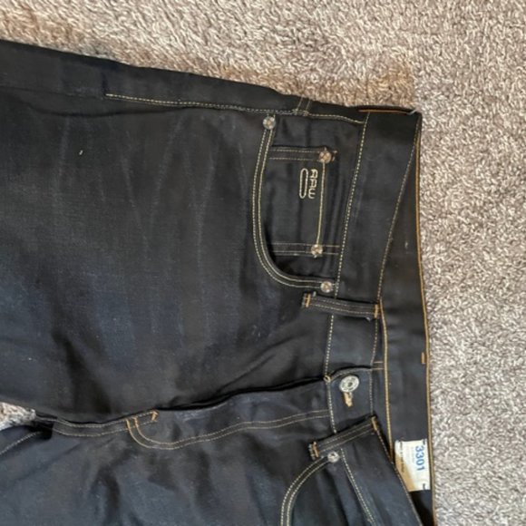 G STAR RAW 3301 Men's Jeans 33x32 - Picture 2 of 10